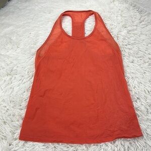 Lululemon Sunshine Salutation Tank Cape Red